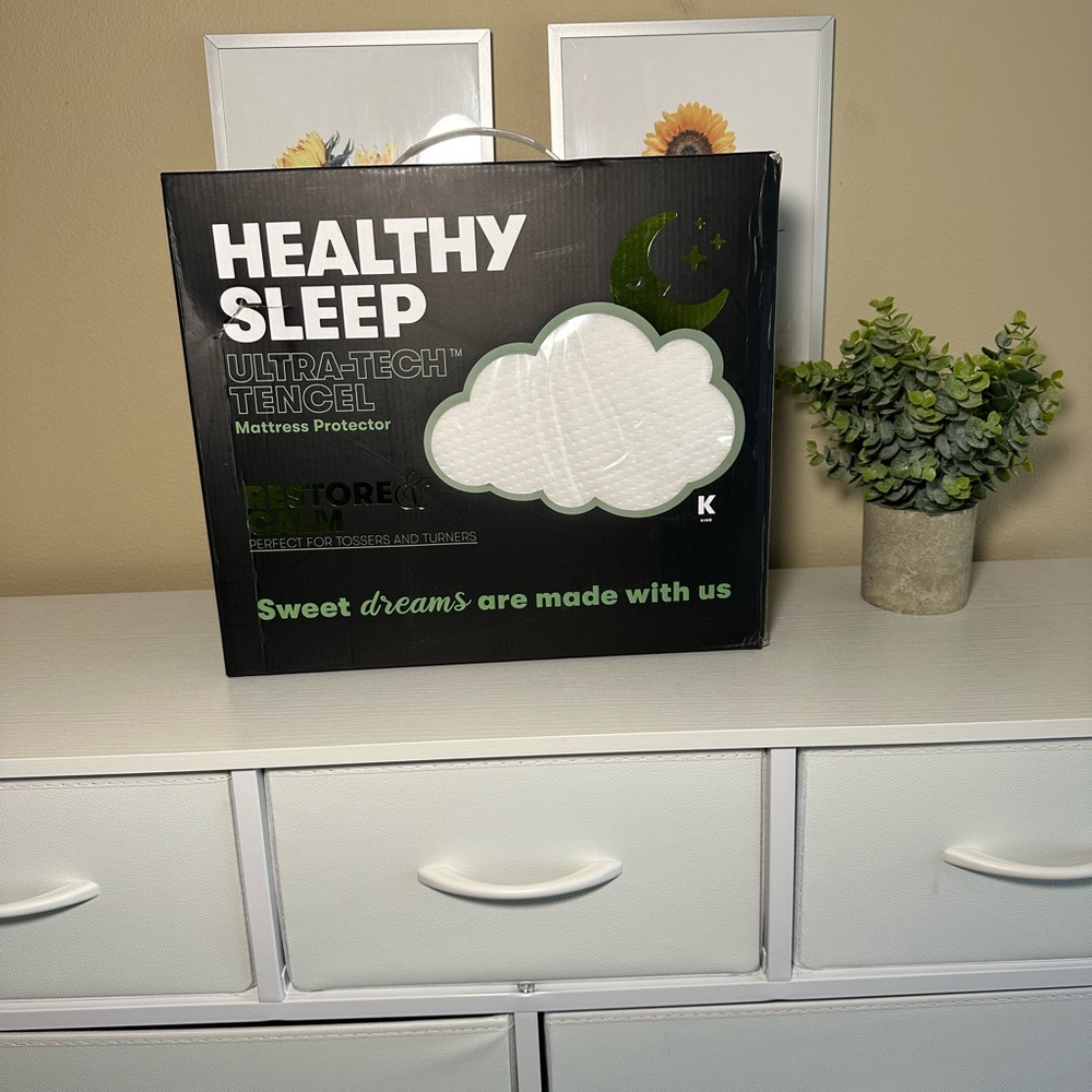 HEALTHY SLEEP ULTRA-TECH ADVANCED FULL MATTRESS PROTECTOR